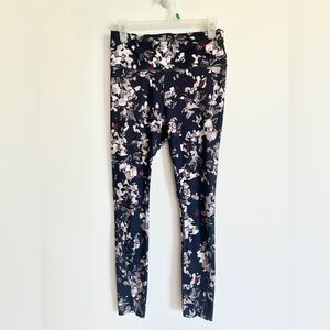 Athleta Leggings Women’s Small Midnight Madness Challenge 7/8 Tight Mid Rise